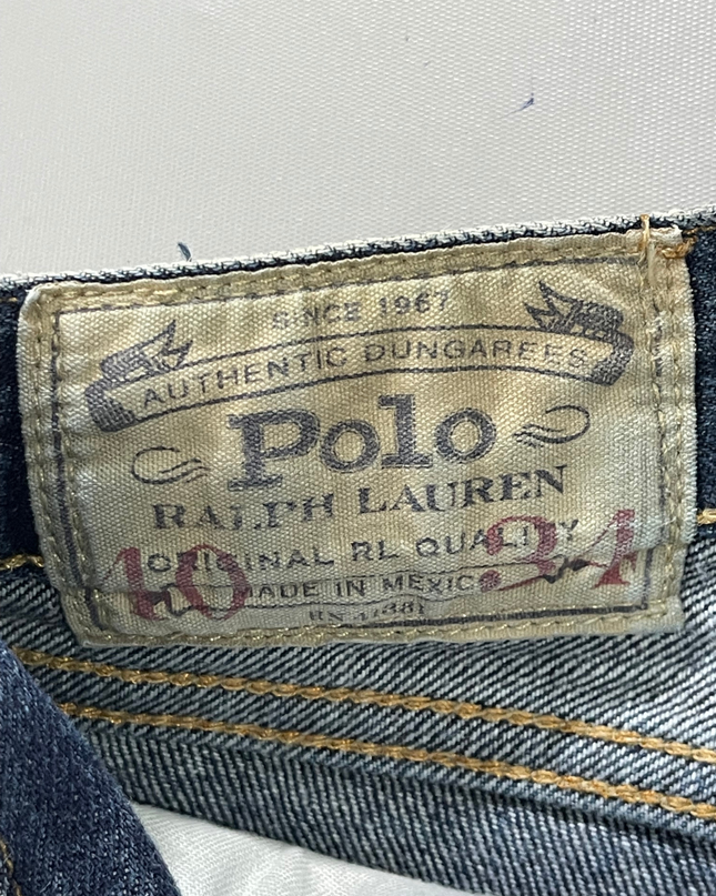 Polo Ralph Lauren Blue Straight Leg Denim Jeans