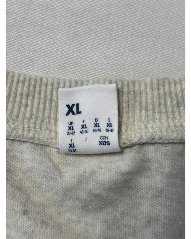 Reebok Grey Graphic Embroidered T-Shirt