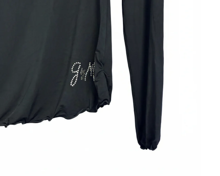 Guess by Marciano Black Embellished Off-the-Shoulder Top