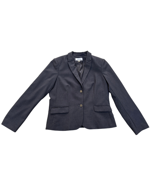 Calvin Klein Charcoal Blazer - S