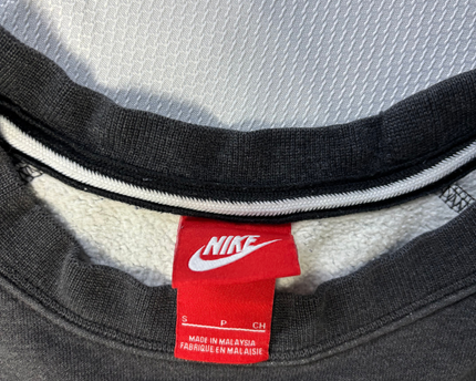 Nike Dark Grey Graphic Logo Sweatshirt