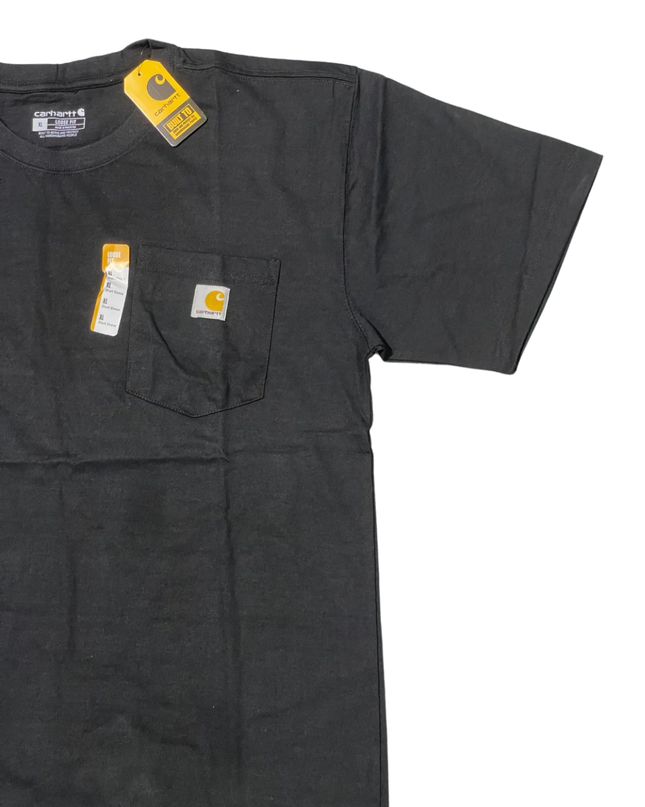 Carhartt Black Loose Fit Short Sleeve Pocket T-Shirt W/Tags
