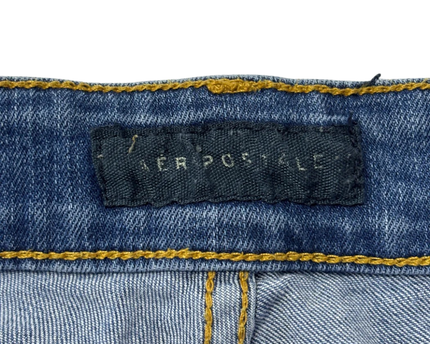 Aéropostale Blue Straight Leg Denim Jeans