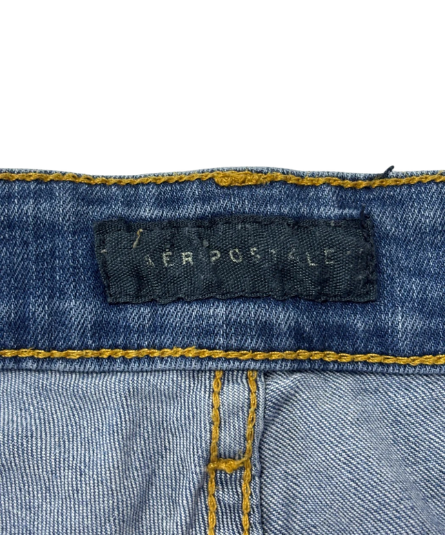 Aéropostale Blue Straight Leg Denim Jeans