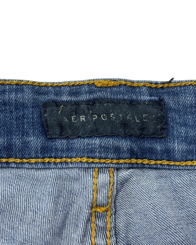 Aéropostale Blue Straight Leg Denim Jeans
