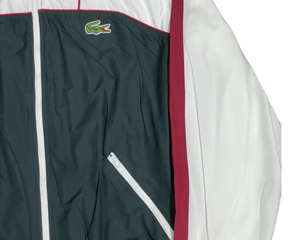Lacoste Navy Blue/White/Maroon Sports Jacket