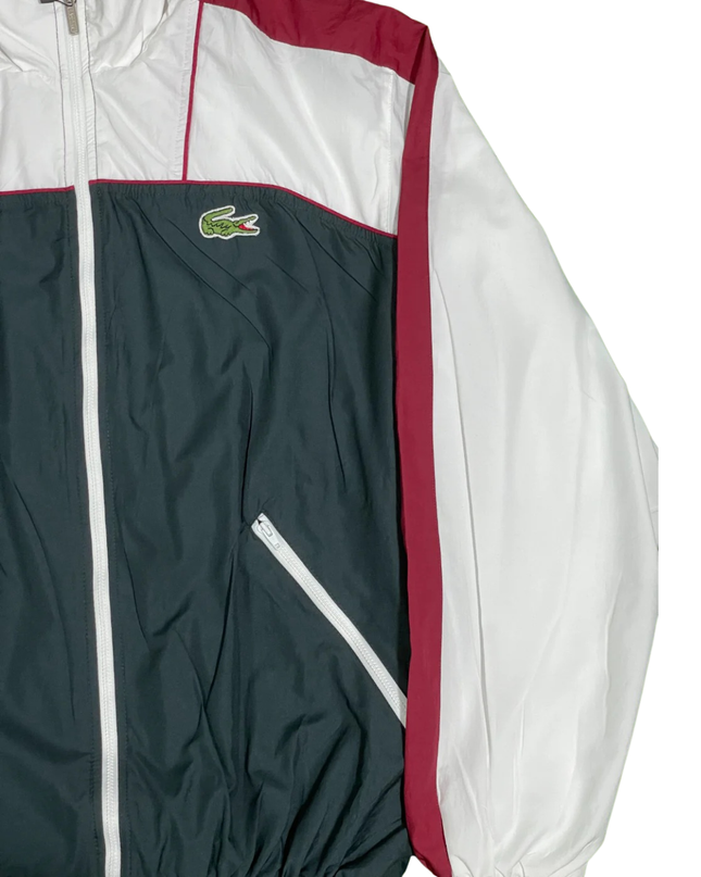 Lacoste Navy Blue/White/Maroon Sports Jacket