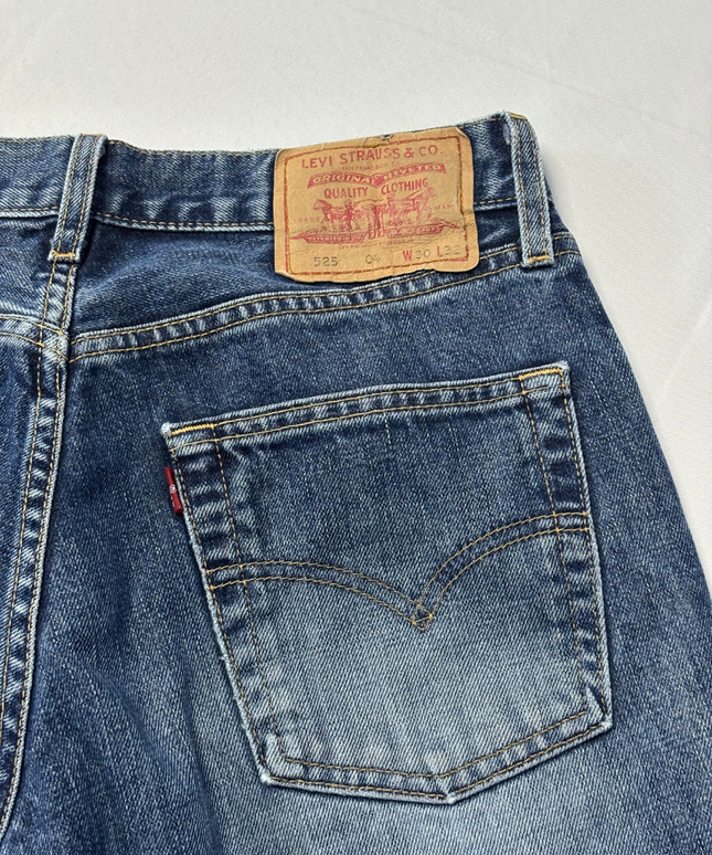 Levi's Classic Blue Straight Leg Denim Jeans