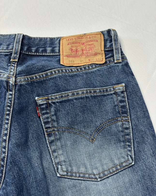 Levi's Classic Blue Straight Leg Denim Jeans