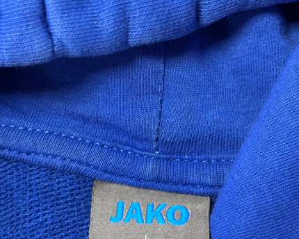 JAKO Blue Logo Pullover Hoodie