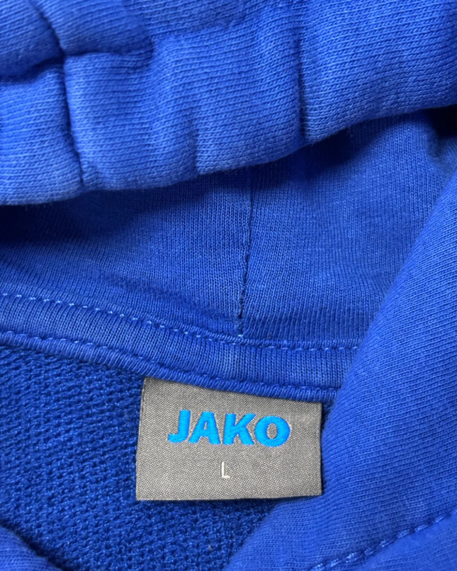JAKO Blue Logo Pullover Hoodie