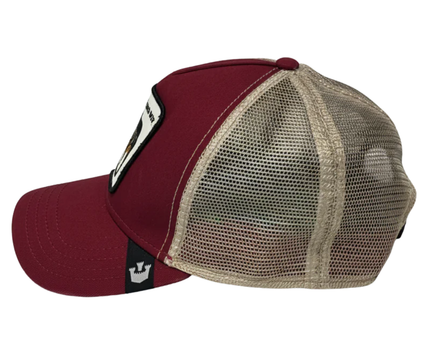 Goorin Bros. Burgundy Bad Boy Rottweiler Trucker Cap