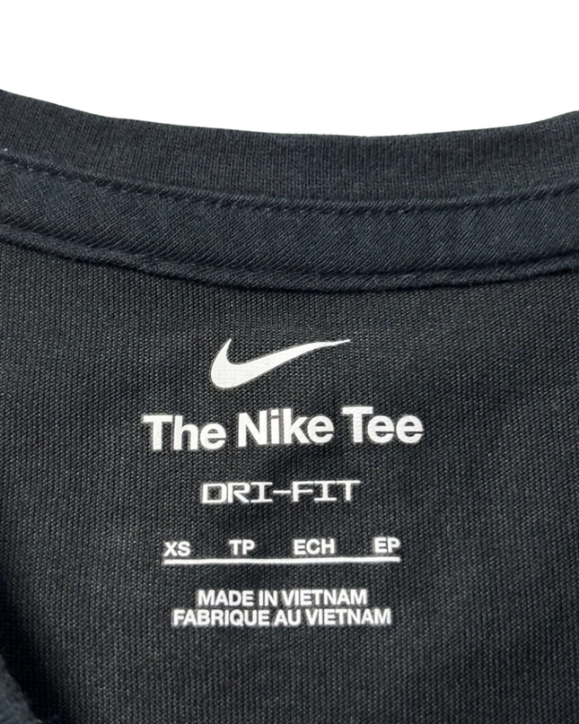 Nike Black Houndstooth Swoosh Dri-FIT Tank Top