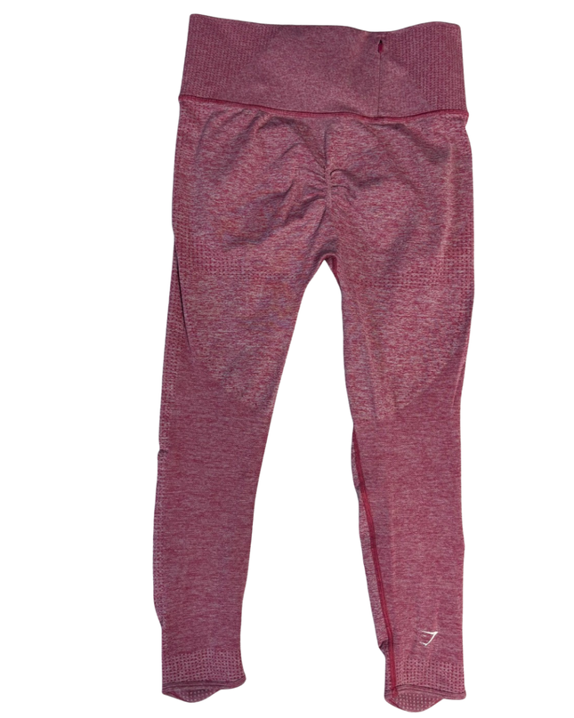 Gymshark Pink Marl High-Waisted Seamless Leggings