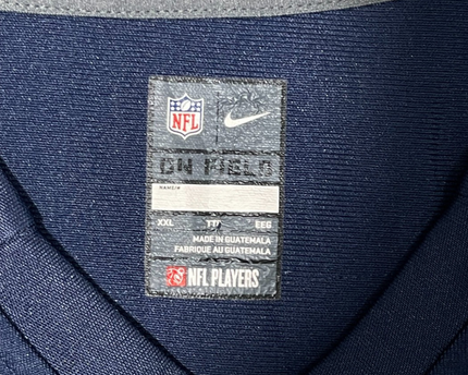 Nike Navy Blue Seattle Seahawks Russell Wilson NFL Jersey