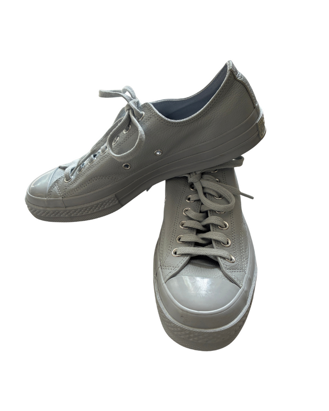 Converse Chuck Taylor All Star Low-Top Premium Sneakers | Light Grey Leather | EU 43