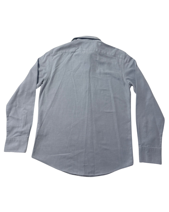 ZARA Light Blue Textured Shirt