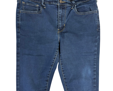 Levi's Dark Blue 710 Super Skinny Jeans