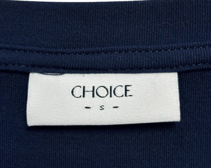 Choice Navy Relaxed Fit Short Sleeve Top