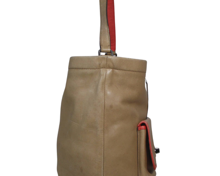 Coach Tan Leather Legacy Penny Pocket Hobo Bag