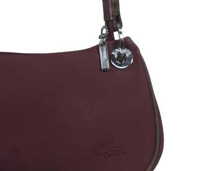 Lacoste Maroon Mini Shoulder Bag