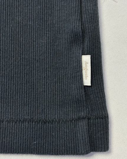 Auguste Black Ribbed Racerback Tank Top