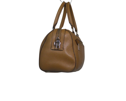 Coach Brown Saffiano Leather Satchel Bag