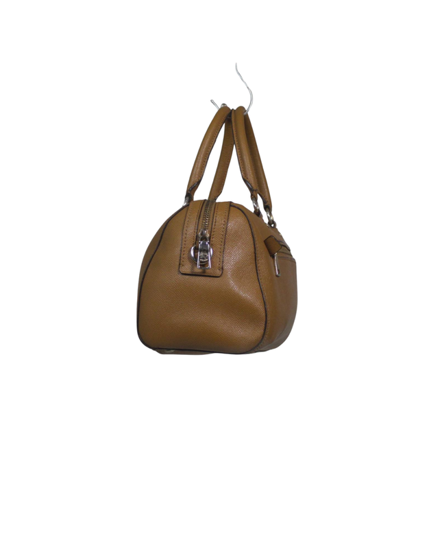 Coach Brown Saffiano Leather Satchel Bag