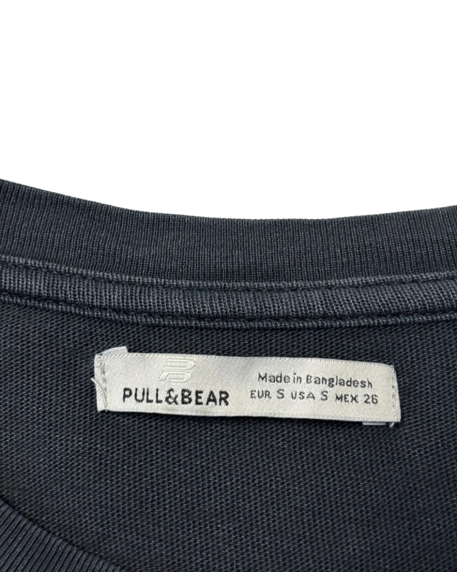 Pull&Bear Dark Grey Sleeveless Muscle Tank Top
