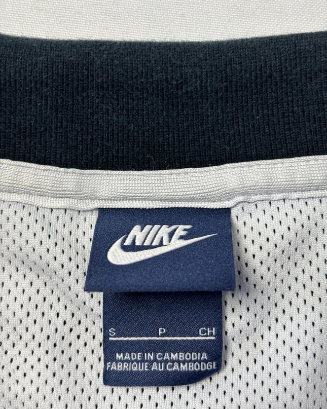 Nike Color-Block Blue Short Sleeve Cotton Polo Shirt