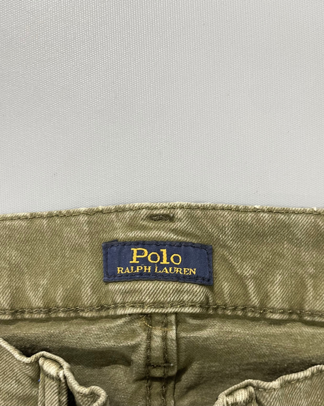 Polo Ralph Lauren Olive Green Slim Fit Jeans