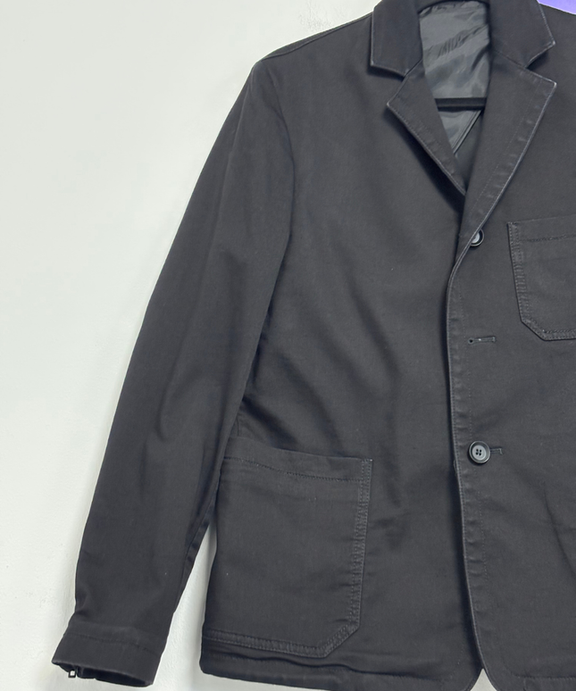 Diesel Black Men's Utility Blazer Jacket