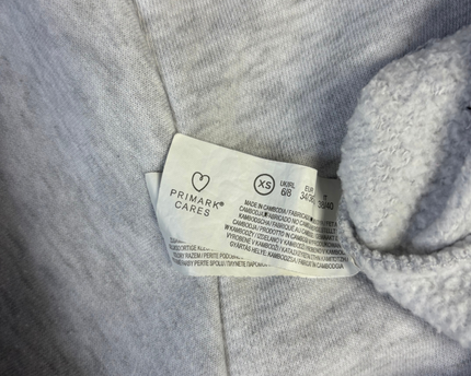 NBA Los Angeles Lakers Grey Quarter-Zip Cropped Sweatshirt