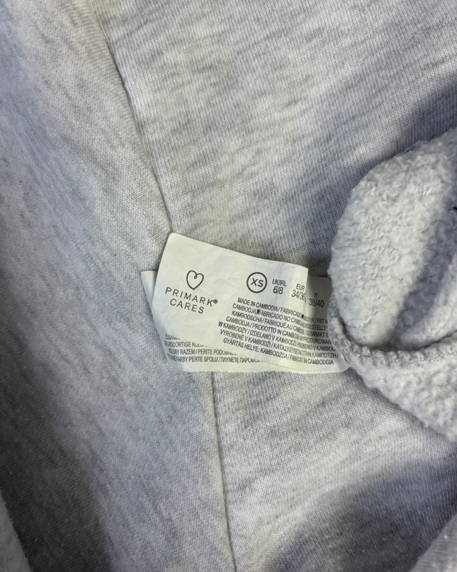 NBA Los Angeles Lakers Grey Quarter-Zip Cropped Sweatshirt
