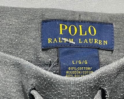 Polo Ralph Lauren Gray Waffle Knit Joggers