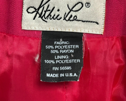 Kathie Lee Vintage Pink Single-Button Blazer