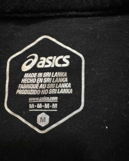 ASICS Core Logo Black Oversized T-Shirt - S