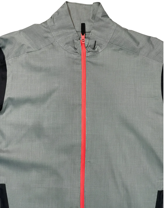 Adidas Grey Climaproof Golf Full-Zip Sports Jacket
