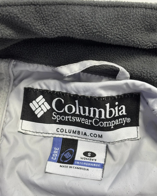 Columbia Grey Quilted Insulated Lightweight Jacket