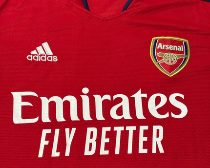 Arsenal Home 21/22 Adidas Red  Football Jersey