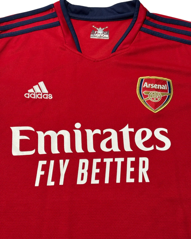 Arsenal Home 21/22 Adidas Red  Football Jersey