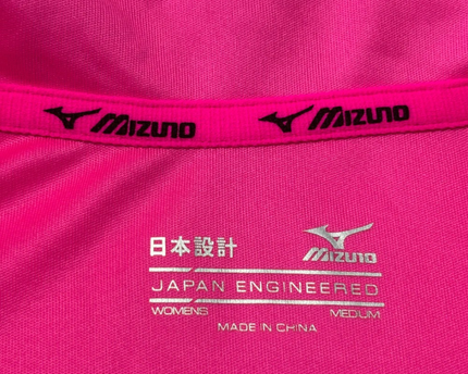 Mizuno Pink Women's Sports Polo Shirt