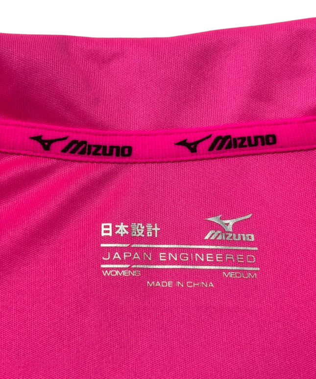 Mizuno Pink Women's Sports Polo Shirt