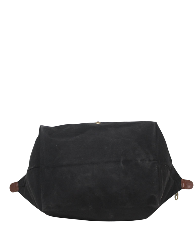 Longchamp Black Le Pliage Large Shoulder Tote Bag
