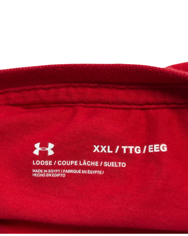 Under Armour Red Graphic Logo T-Shirt