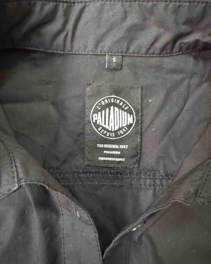 Palladium Utility Military Black Long-Sleeve Button-Up Shirt - XS