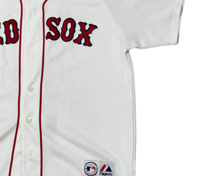 Majestic White Boston Red Sox Matsuzaka 18 Baseball Jersey