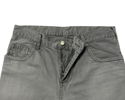Carhartt Grey Slim Fit Cotton Pants