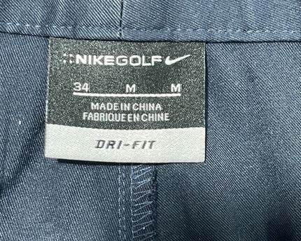Nike Golf Navy Blue Dri-FIT Performance Shorts