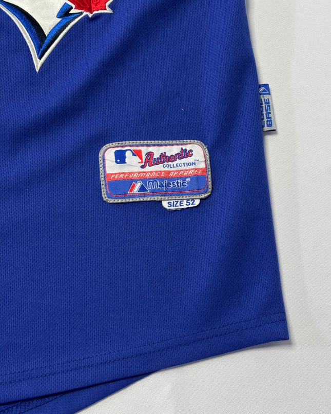 Majestic Blue Toronto Blue Jays Brett Lawrie #13 Baseball Jersey Size 52